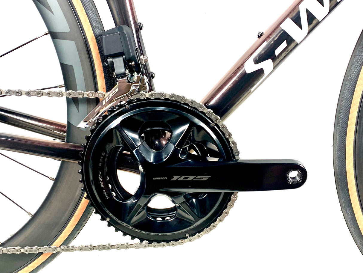 2024 Specialized S-Works Tarmac SL8 Shimano 105 Di2 Zipp Carbon Wheels Size: 49cm