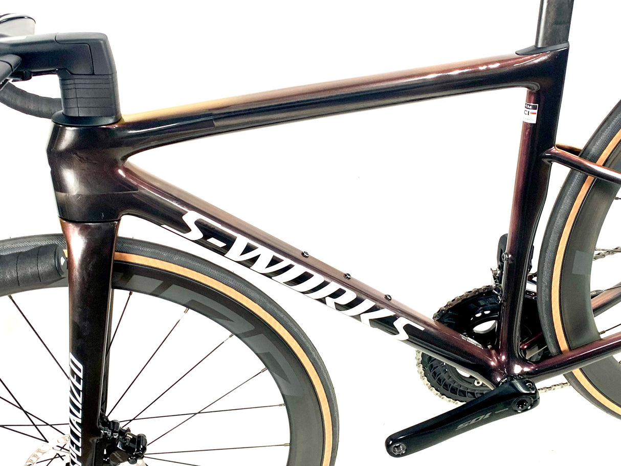 2024 Specialized S-Works Tarmac SL8 Shimano 105 Di2 Zipp Carbon Wheels Size: 49cm