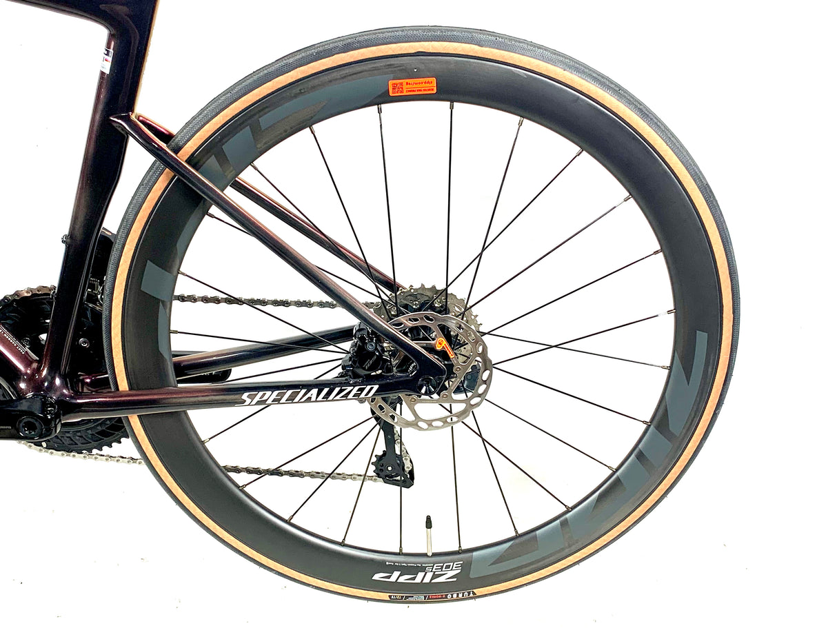 2024 Specialized S-Works Tarmac SL8 Shimano 105 Di2 Zipp Carbon Wheels Size: 49cm
