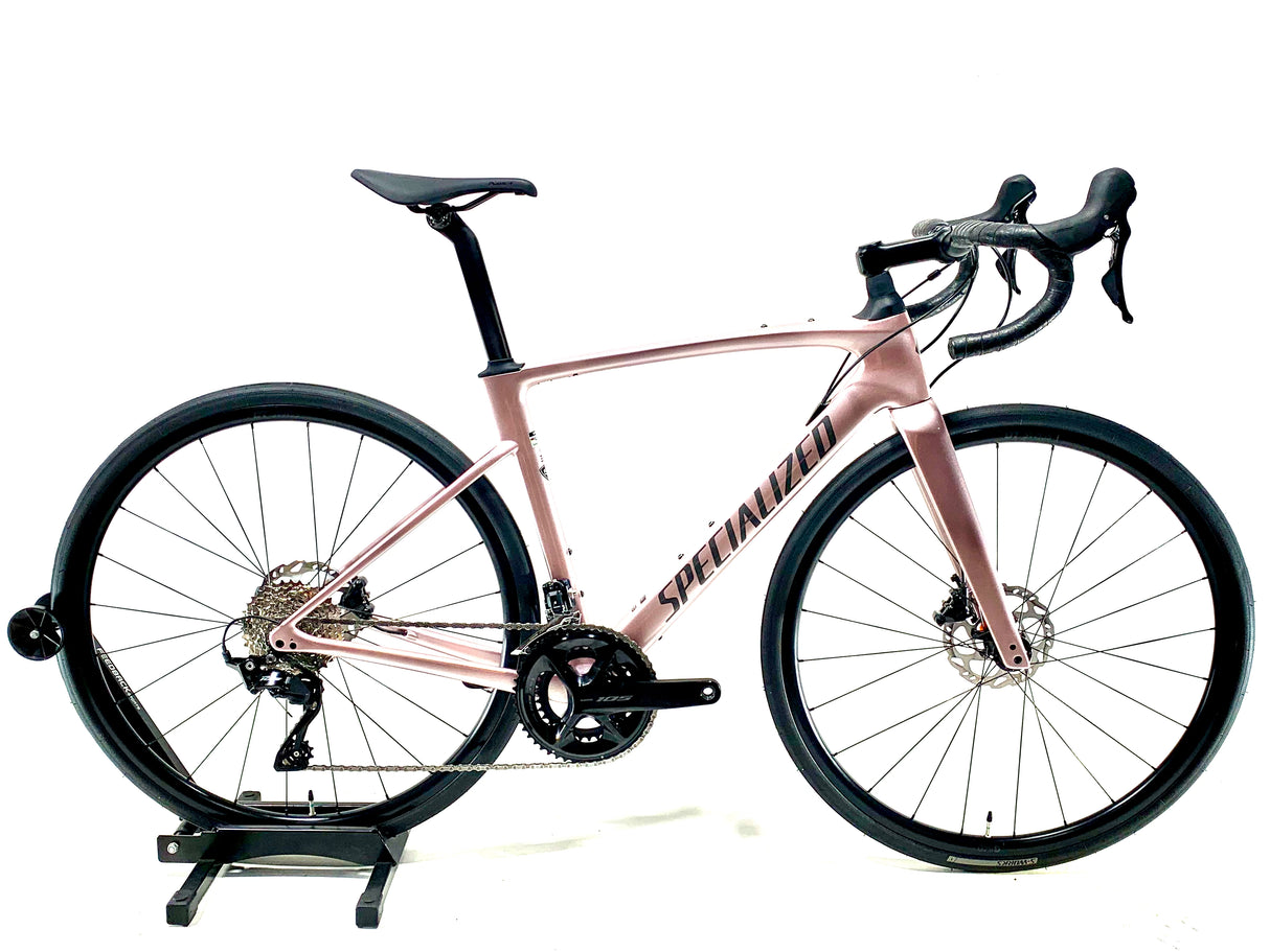 2025 Specialized Roubaix SL8 Sport Shimano 105 12-Speed Size: 54cm (Preowned)