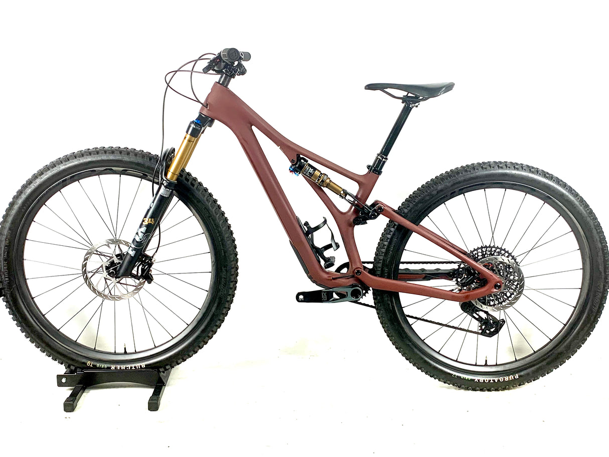 2024 Specialized Stumpjumper Pro Sram X0 AXS 1X12 Roval Carbon Wheels Size: S2 (Small)