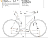 Firefly Stainless Road Bike Shimano Di2 11-Speed Enve Carbon Wheels Size: 58cm