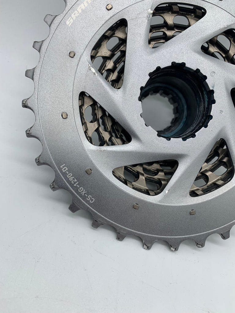 SRAM Red XG-1290 Red AXS XDR 10-33t Cassette 12-Speed SRAM Road SRAM Red XG-1290 Red AXS XDR 10-33t Cassette 12-Speed SRAM Road