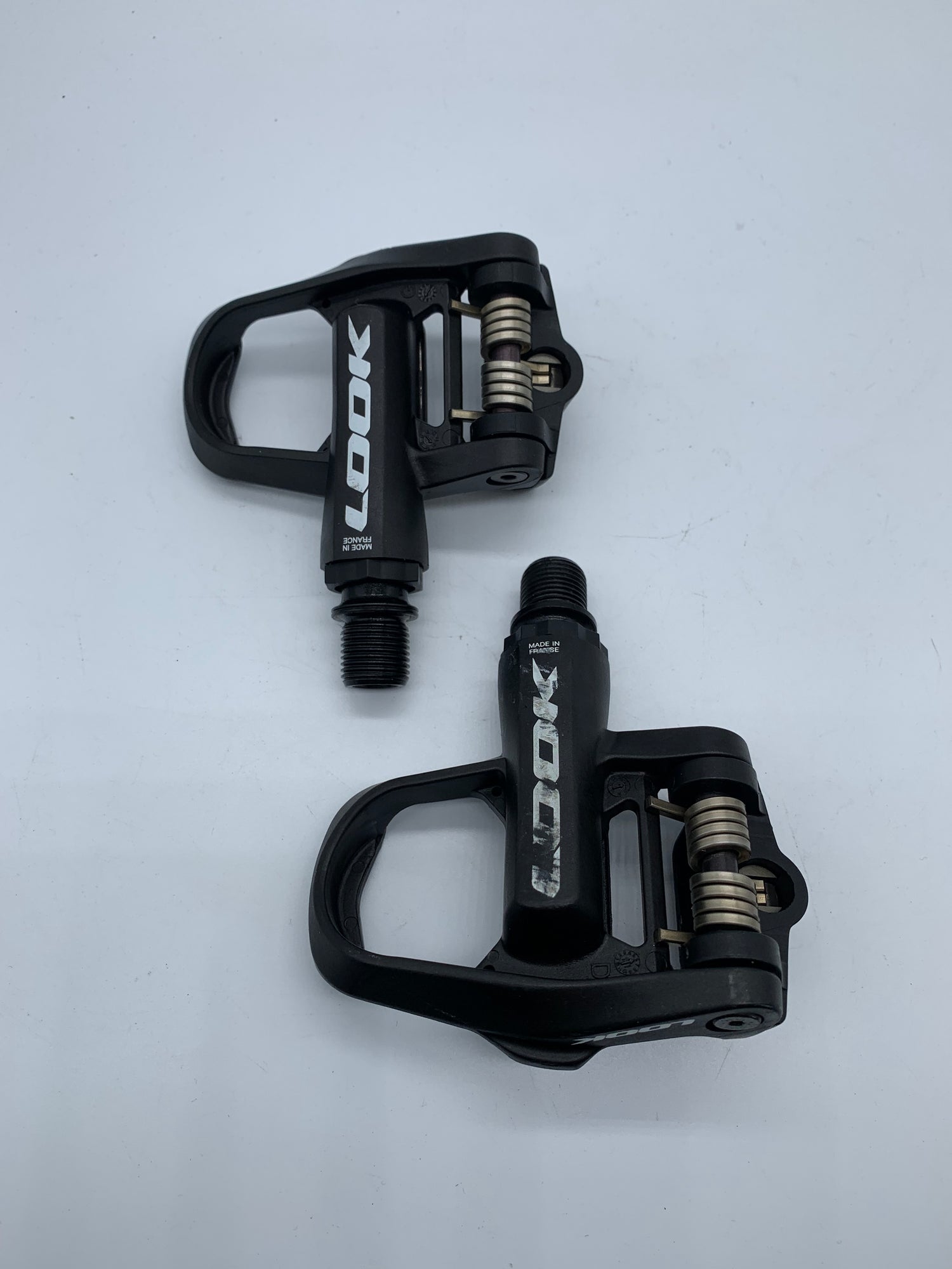 LOOK Keo Max Carbon Clipless Road Pedals 9/16 Spindle – Orange