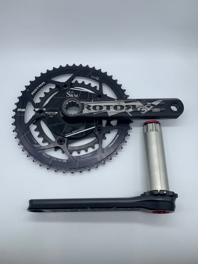 server kroeg Ongehoorzaamheid SRM Rotor Power Meter 50/34t Rotor Chainrings Crankset 165mm 11 Speed –  Orange County Cyclery