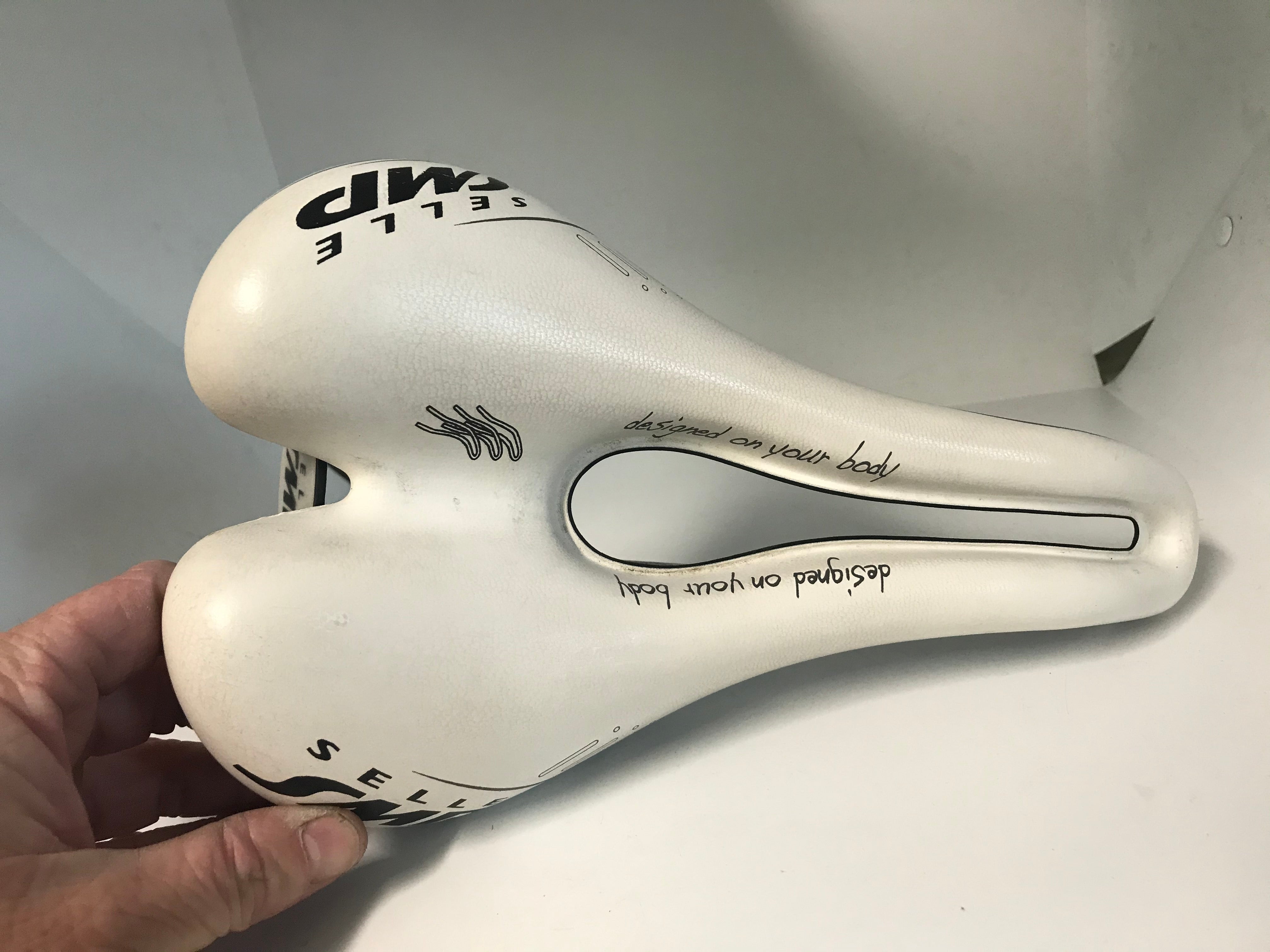 Selle SMP TRK Gel Road Cycling Saddle Alloy Rails – Orange