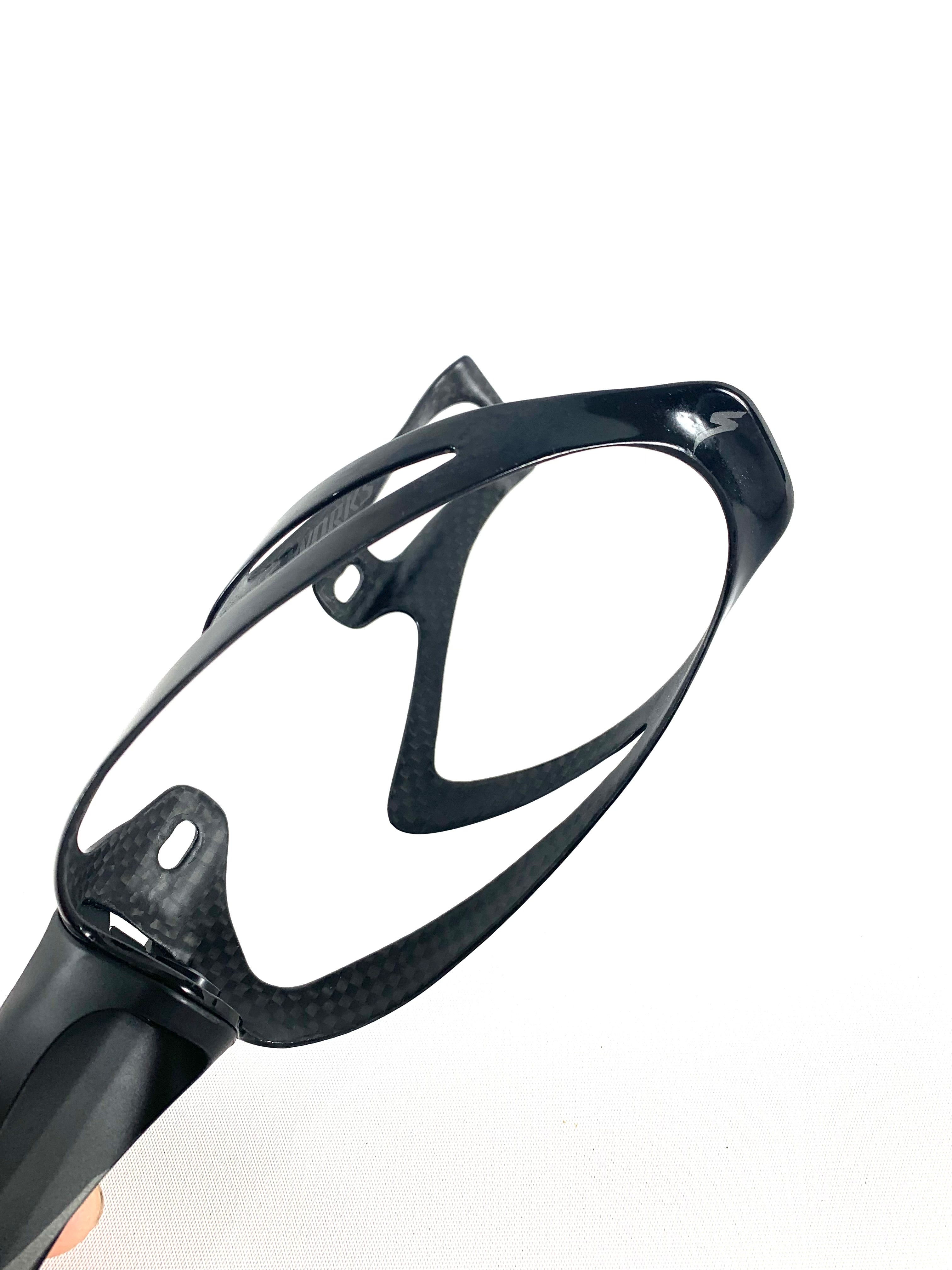 パーツ Specialized - S-WORKS RIB CAGE 2 CARBON CARB Specialized S-Works Rib II Carbon Fiber Water Bottle Cages