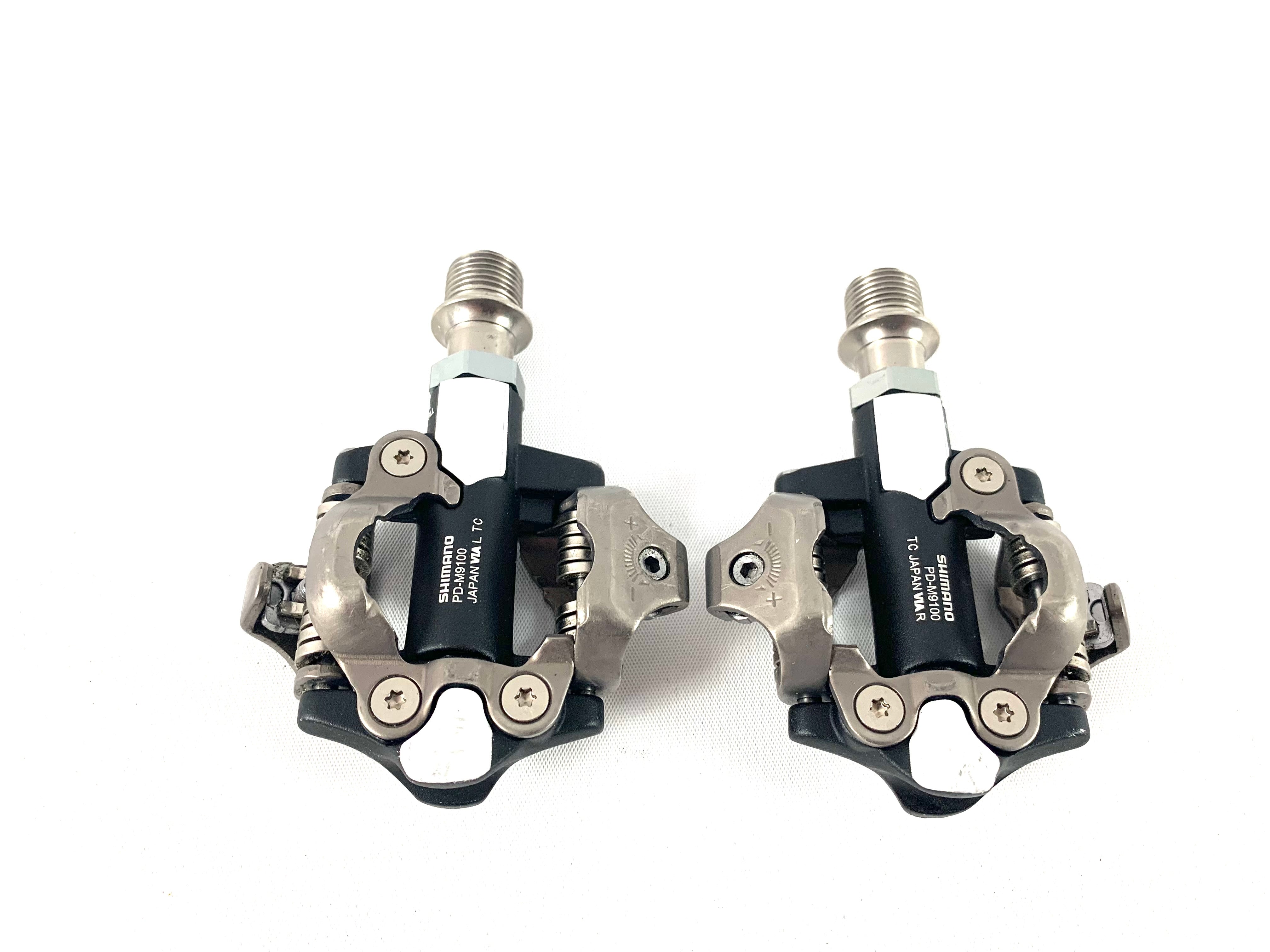 Shimano XTR PD-M9100 Clipless Mountain Bike Pedals 9/16 Short -3