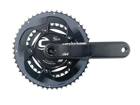 Cannondale Si SRM Power Meter Crankset 50/34t Sram Chainrings 172.5mm 11 Speed BB30