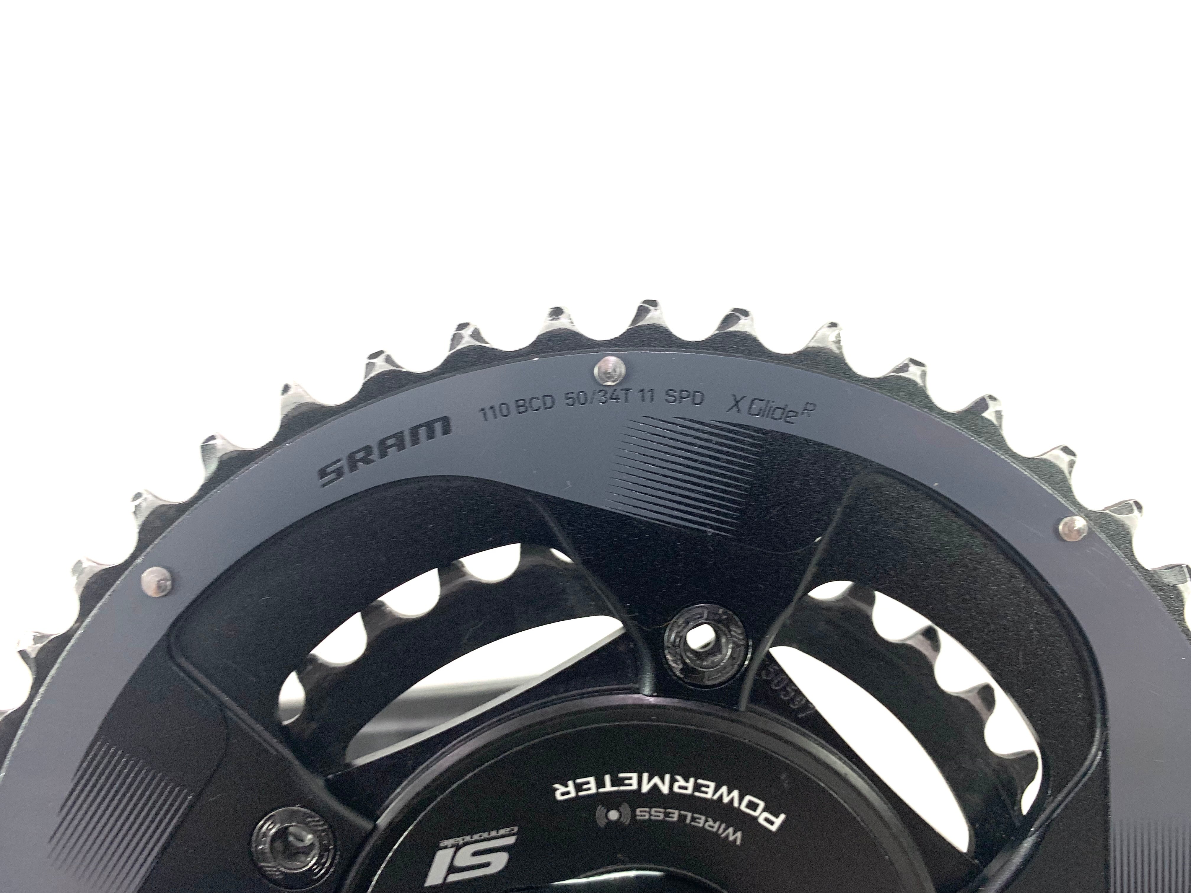 SRM bb30 Cannondale パワーメーター セット Cannondale Si SRM Power Meter Crankset 50/34t Sram Chainrings
