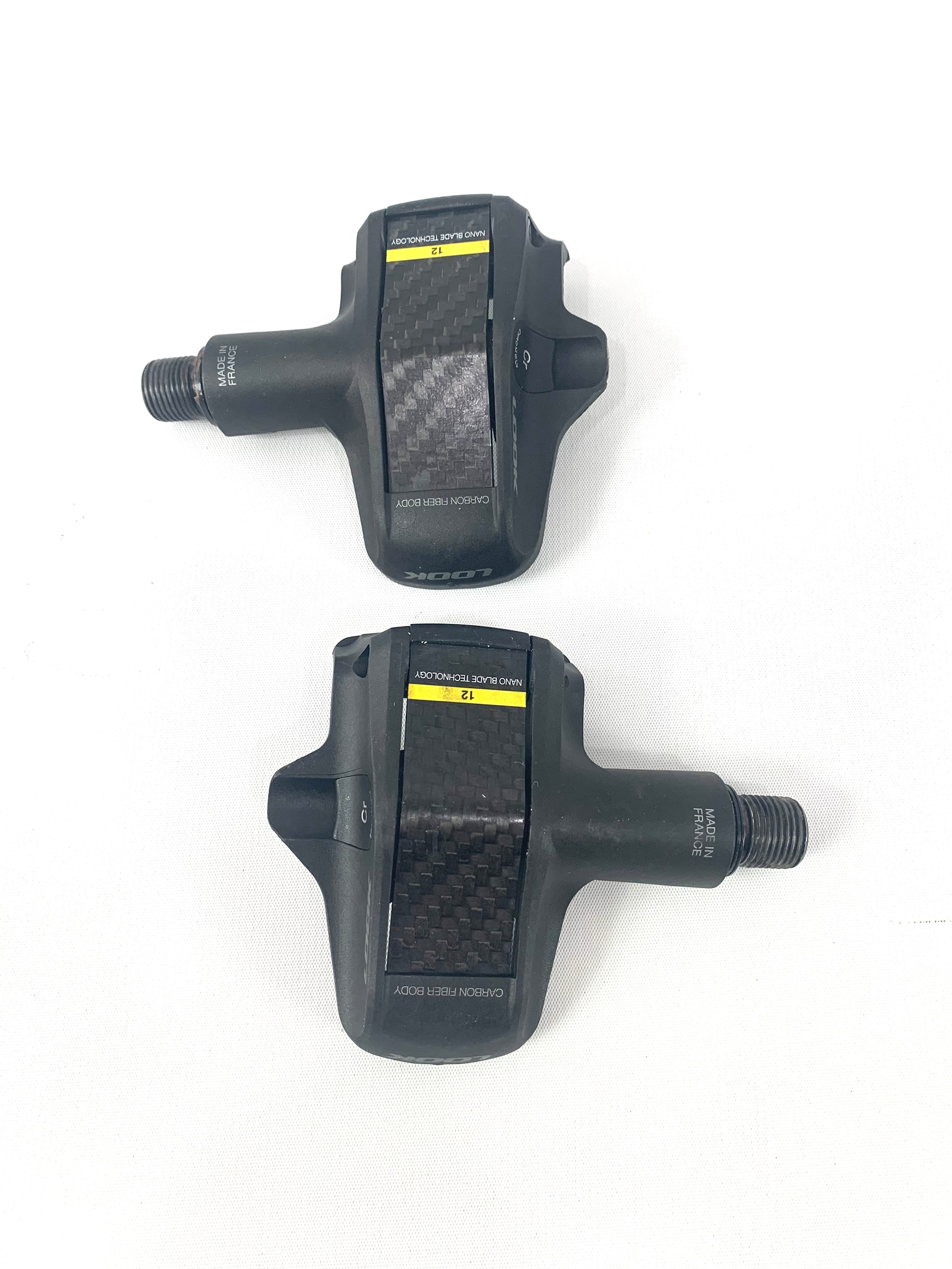 LOOK Keo Blade Carbon Clipless Road Pedals 9/16 Spindle – Orange