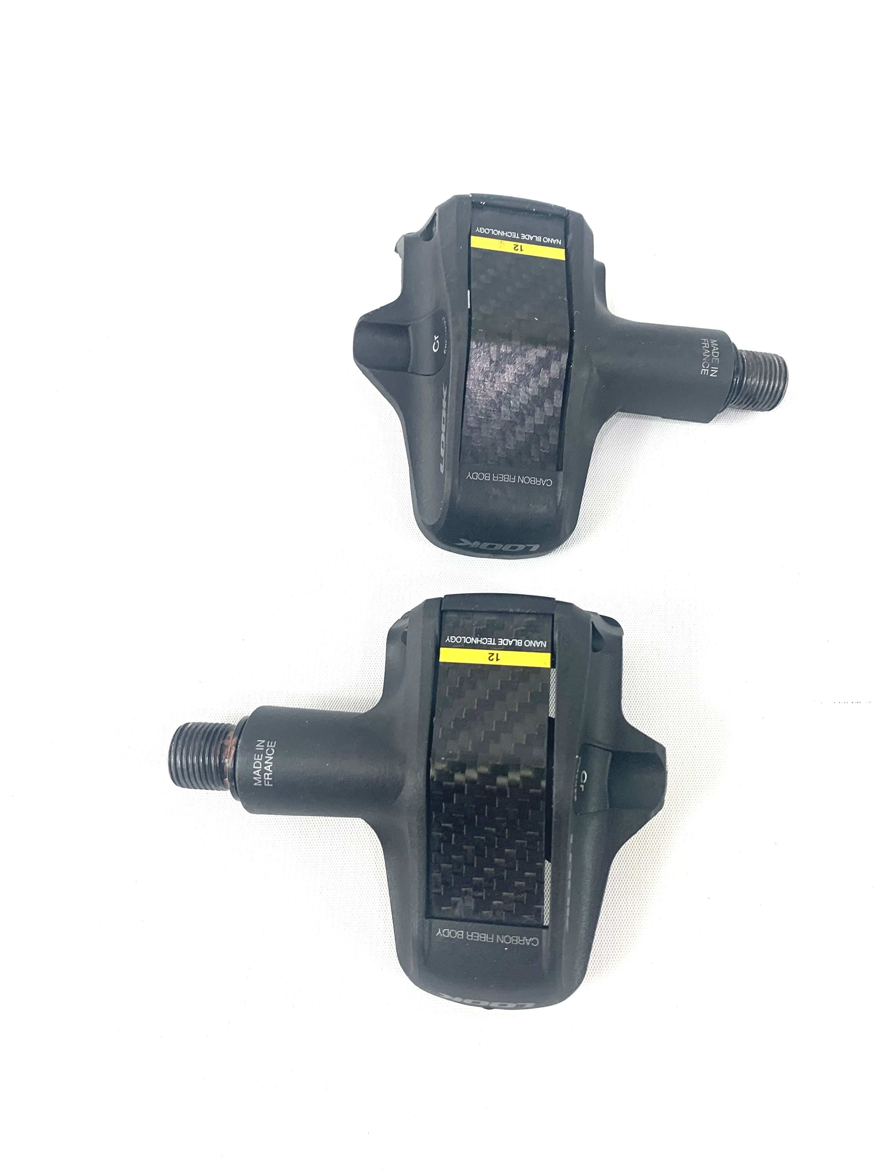 LOOK Keo Blade Carbon Clipless Road Pedals 9/16 Spindle – Orange