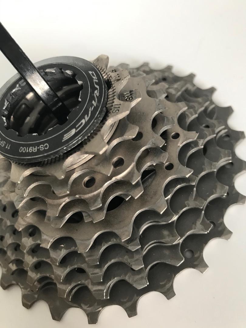 SHIMANO DURA ACE 9100 CASSETTE 11-28T CS-R9100 – Orange